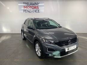 VOLKSWAGEN T-ROC 2021 (70) at Trelawny Penzance
