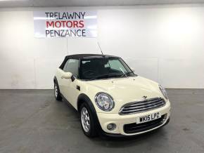 MINI CONVERTIBLE 2015 (15) at Trelawny Penzance