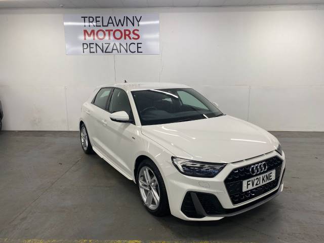 Audi A1 1.0 25 TFSI S Line 5dr Hatchback Petrol White