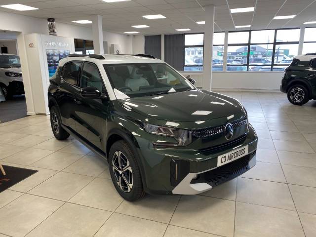 Citroen C3 Aircross MAX 1.2 Hybrid 145hp Automatic Hatchback Hybrid Montana Green